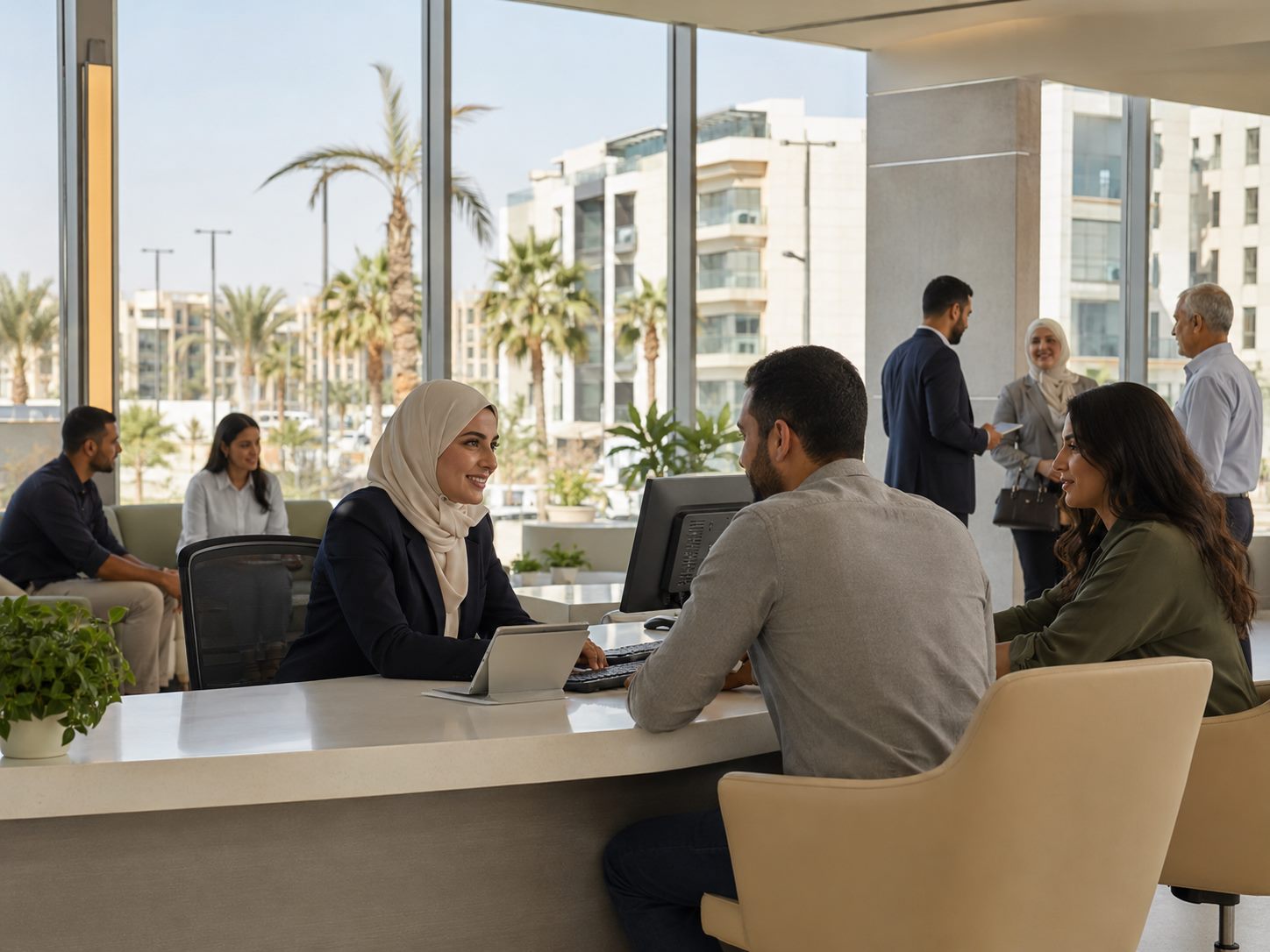 التواصل والخدمات
